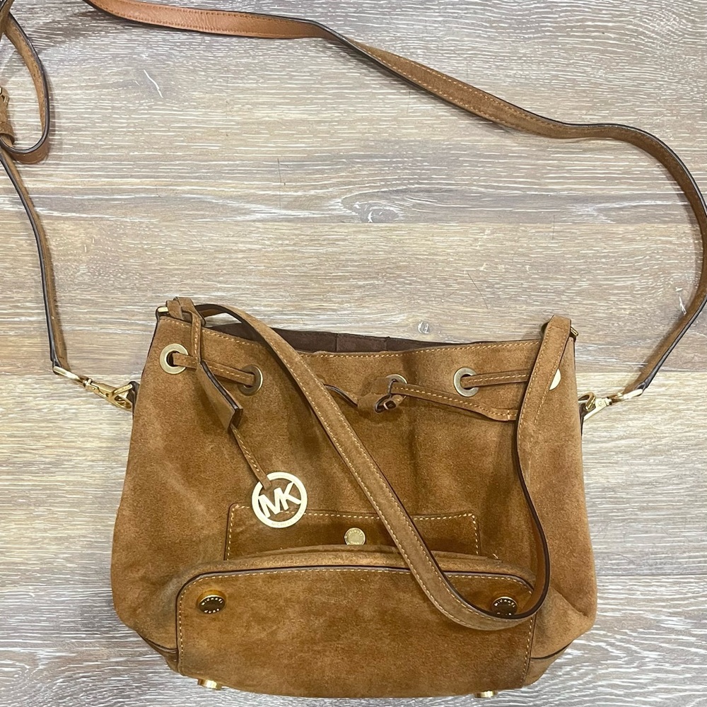 Mk Greenwich  Suede bag